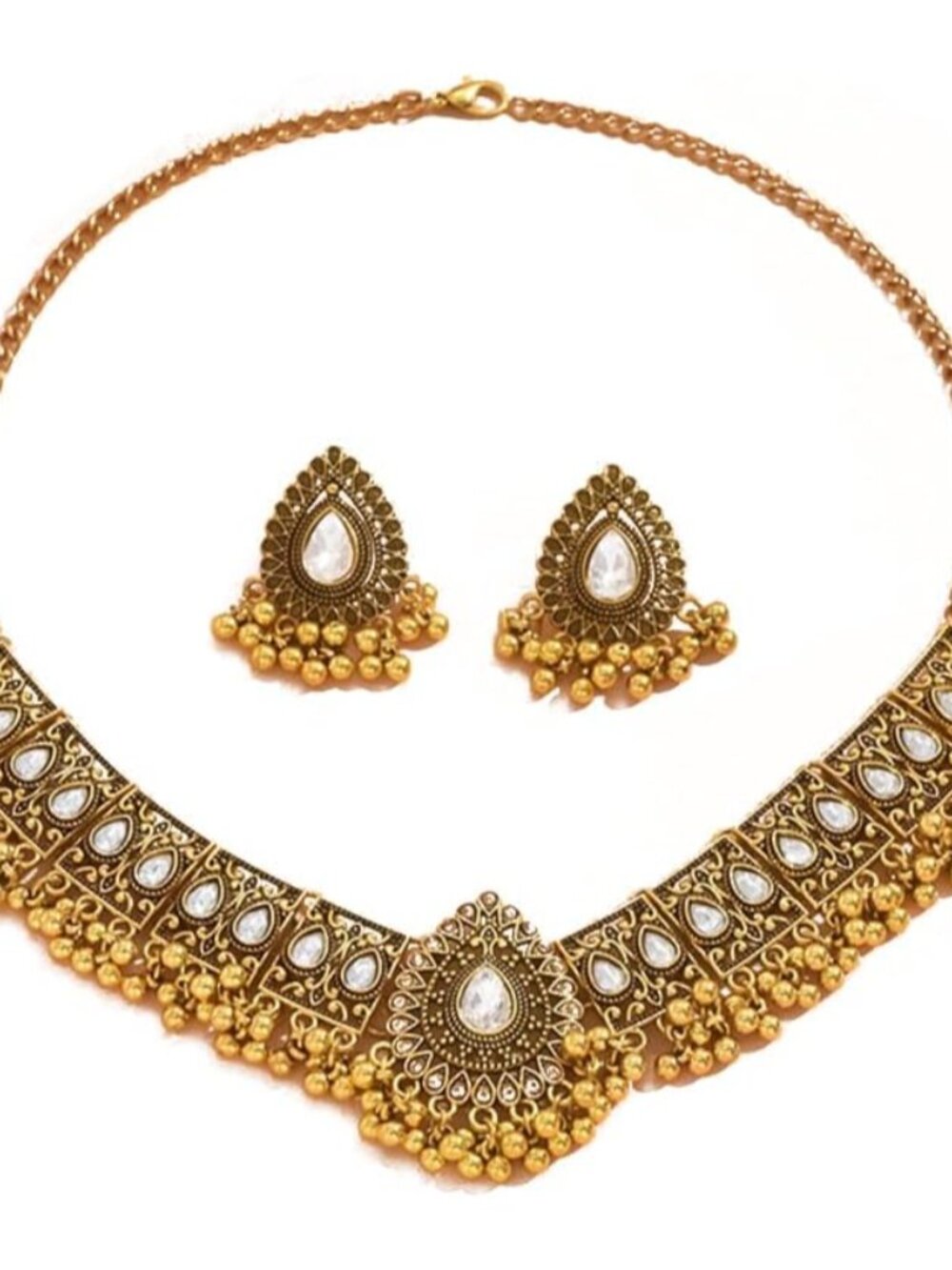Elegant Antique Ethnic Jewelry Set for Wedding & Celebrations